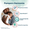 Pampers Harmonie Nappy Pants Size 4, 168 Nappies, 9kg-15kg, Monthly Pack, Gentle Skin Protection and 360° Comfort Fit