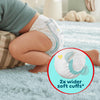Pampers Premium Protection Nappy Pants Size 5, 144 Nappies, 11kg-17kg, Monthly Pack + Pampers Harmonie Aqua Baby Wipes 1 pack of 10 Wipes