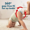 Pampers Baby-Dry Nappy Pants Size 8, 117 Nappies, 17kg+, Monthly Pack, 360° Fit To Help Prevent Gaps And Leaks